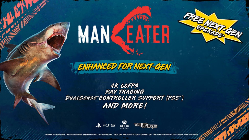 《食人鲨》为次世代主机首发护航 PC版免费升级