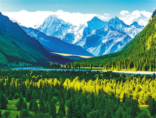 There is a kind of beauty called the beauty of Xinjiang