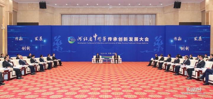 王东峰会见省中医药传承创新发展大会嘉宾