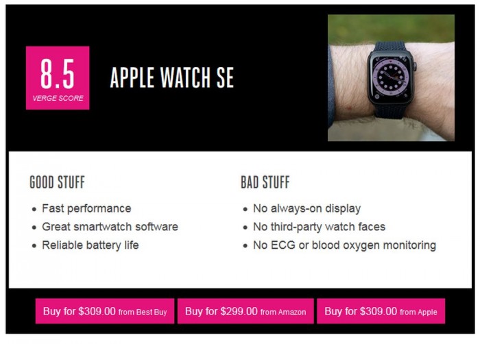 Apple Watch SE测评：特性/续航力主要表现出色，不够是沒有常显/ECG