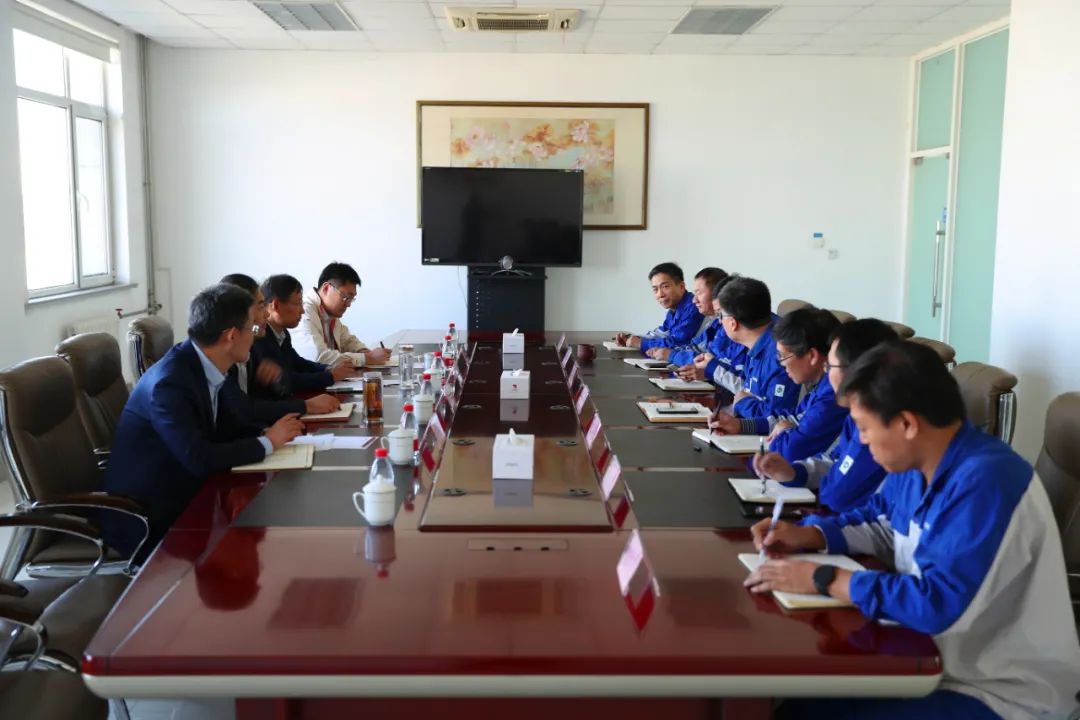 济南新材料产业园区领导班子到企业调研