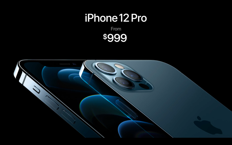 苹果发布 iPhone 12 Pro/Pro Max，售价999美元起