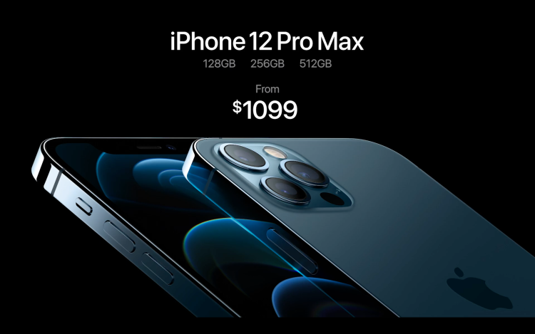 苹果发布 iPhone 12 Pro/Pro Max，售价999美元起