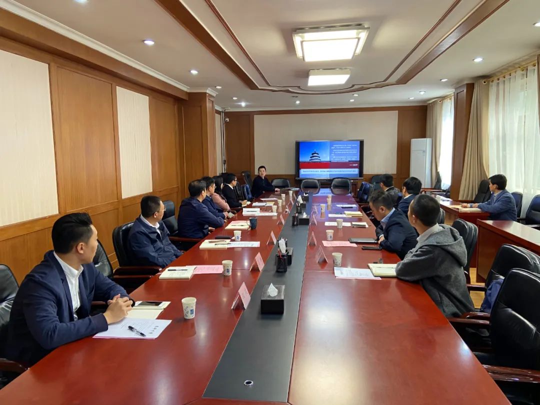 韩利师会见四川新绿色药业科技发展有限公司总监陈强一行