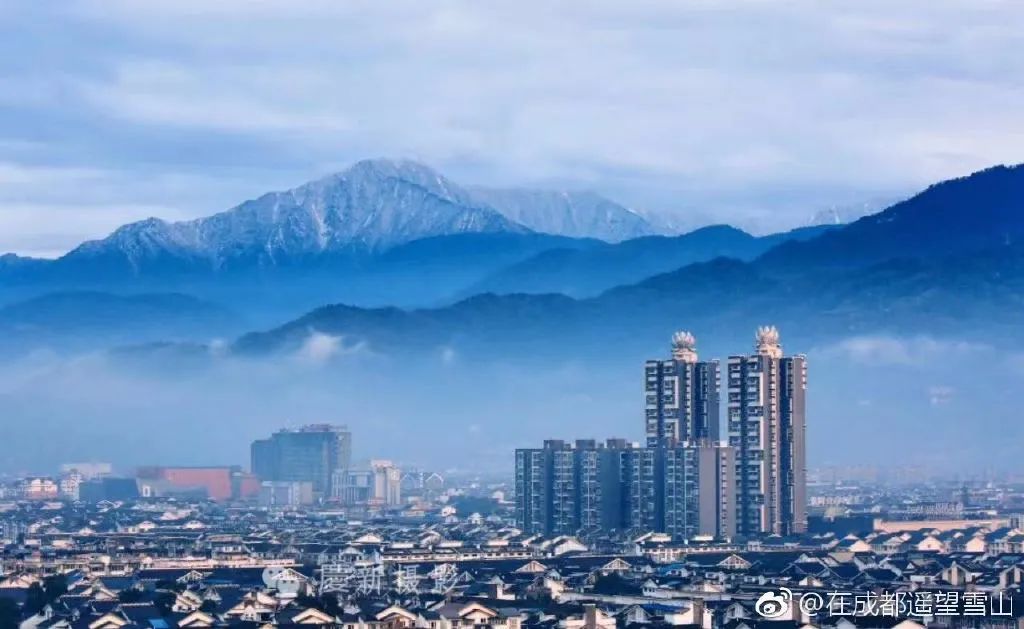 成都大邑何止西岭雪山