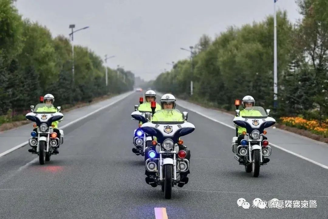 临夏公安开启“骑警勤务”模式 助力交管工作精准化