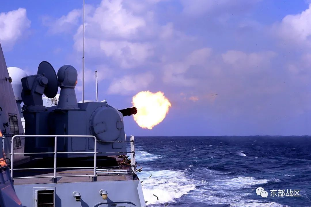 烎烎烎！东部战区海军火力打击画面震撼来袭