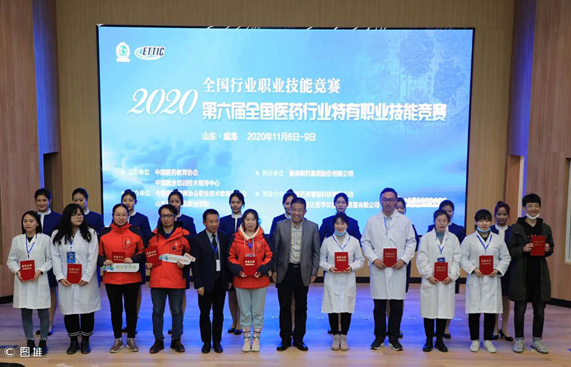 全国医药技能大赛，鲁南制药代表队获佳绩
