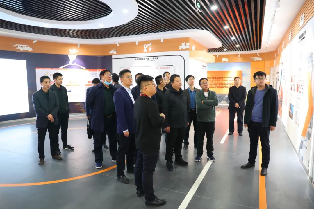 甘肃定西市建设领导小组办公室到济南新材料产业园区考察