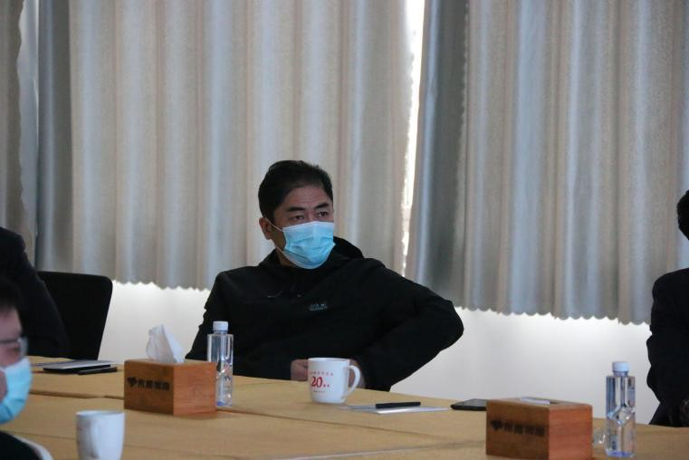 韩利师到永昌物流总部调研