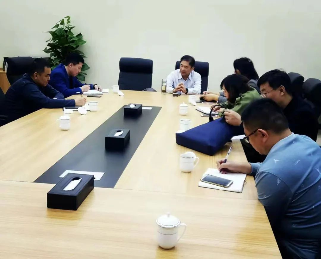区财政局到济南新材料产业园区对接工作