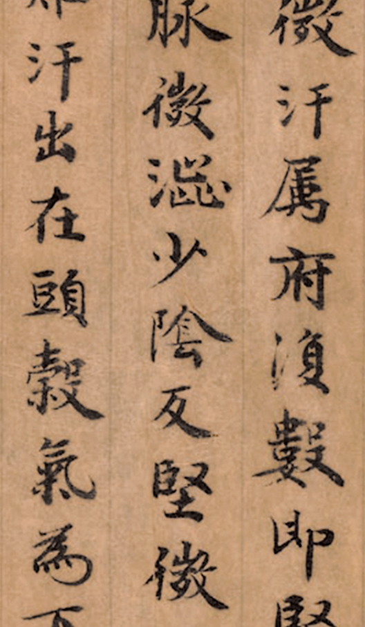 莫高窟里的古代医药文献手稿，书法价值也很高