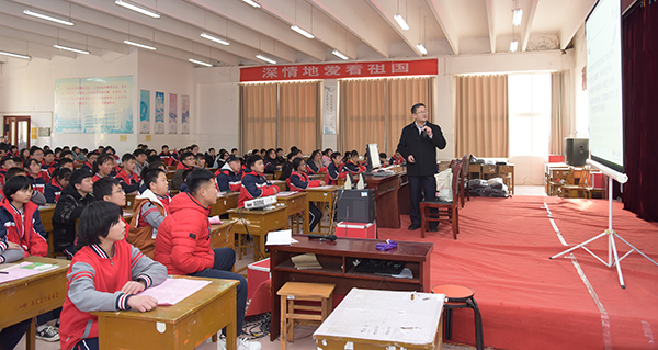 诸城中医医院中医药健康文化知识讲座走进桃林初中