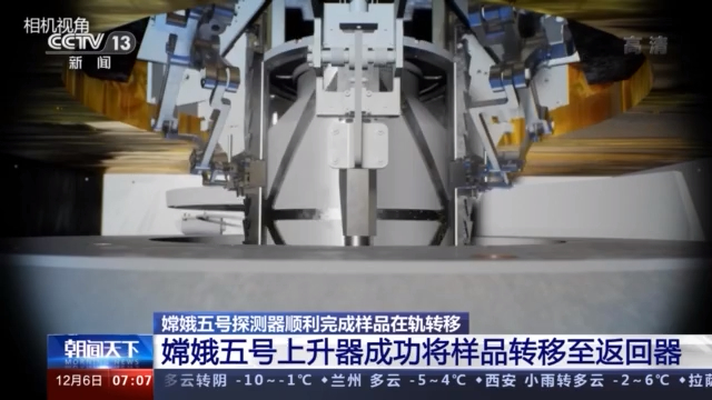 最忙碌一周即将收尾！嫦娥五号探测器顺利完成样品在轨转移