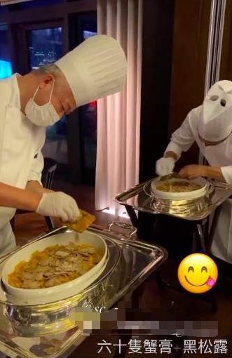 霍启刚郭晶晶晚餐太简陋，豪门食材不如普通人