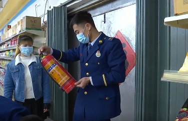 潍坊高密市公安局开展冬季消防安全大检查