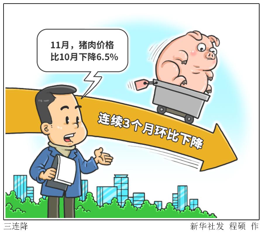 猪肉价格三连降