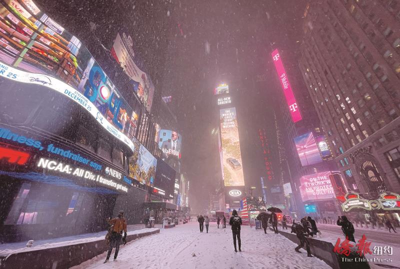 暴雪來襲 冰封紐約