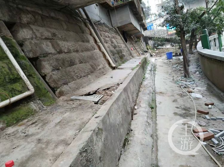 社区成立物业服务站 这个老旧小区的边角地提档升级变游园