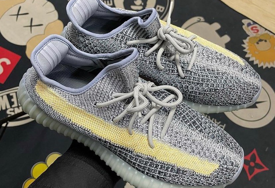 牛仔单宁质感！全新配色 Yeezy Boost 350 V2 最新实物图曝光