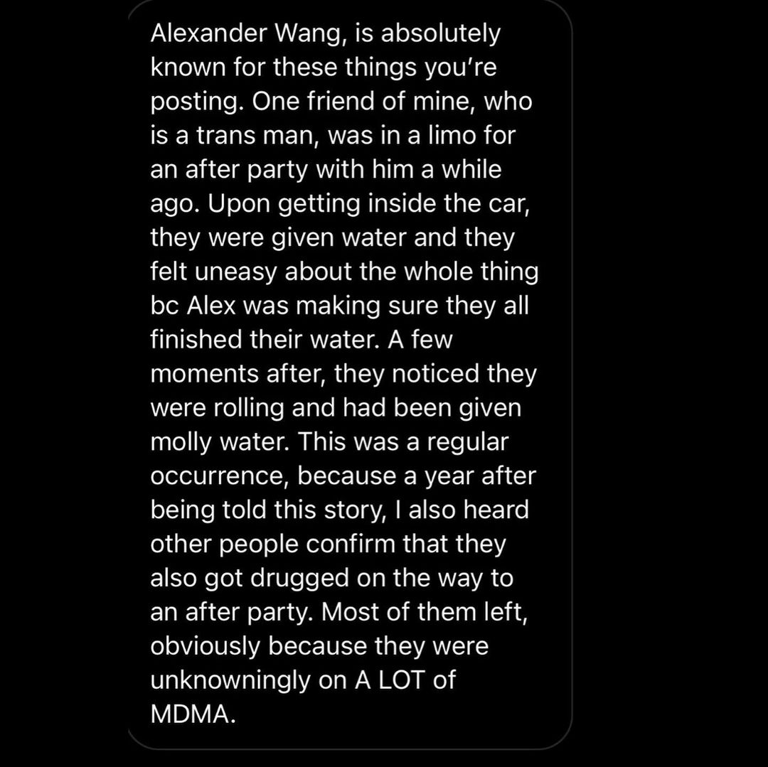 华裔设计师Alexander Wang卷入性侵丑闻，多位模特称被其下药侵害