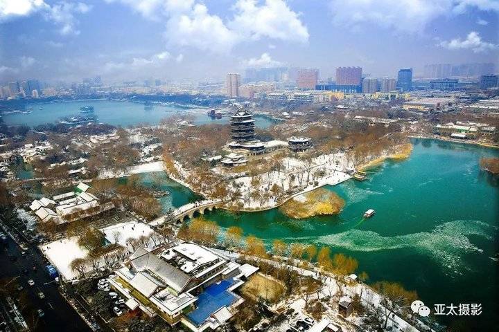 In camera lens of video ｜ cameraman " the winter of Jinan " have much beauty