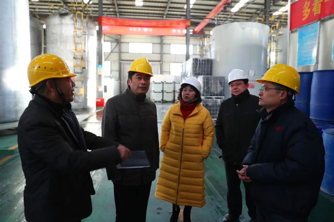 韩利师到企业调研安全生产工作