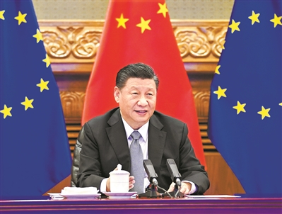 習近平同德國、法國、歐盟領導人舉行視頻會晤