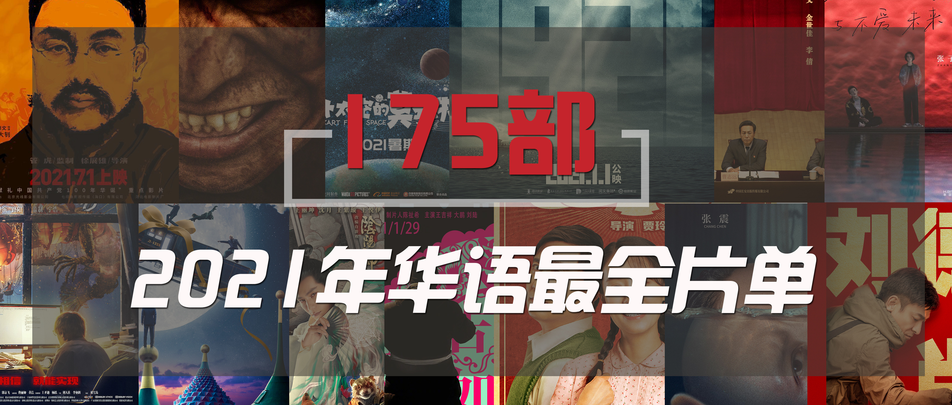 175部！请收藏这份2021年最值得关注的华语片单