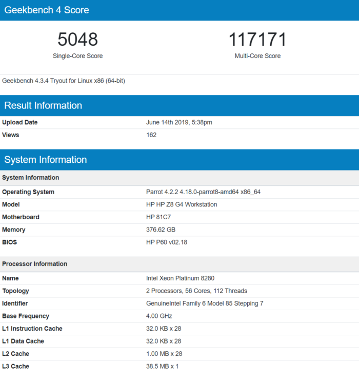AMD霄龙7543跑分曝光：32核3.7GHz 领先56核Cascade Lake至强