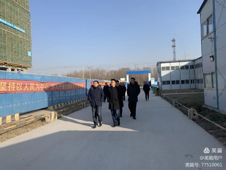 济南新材料产业园区开展应对极端天气检查工作