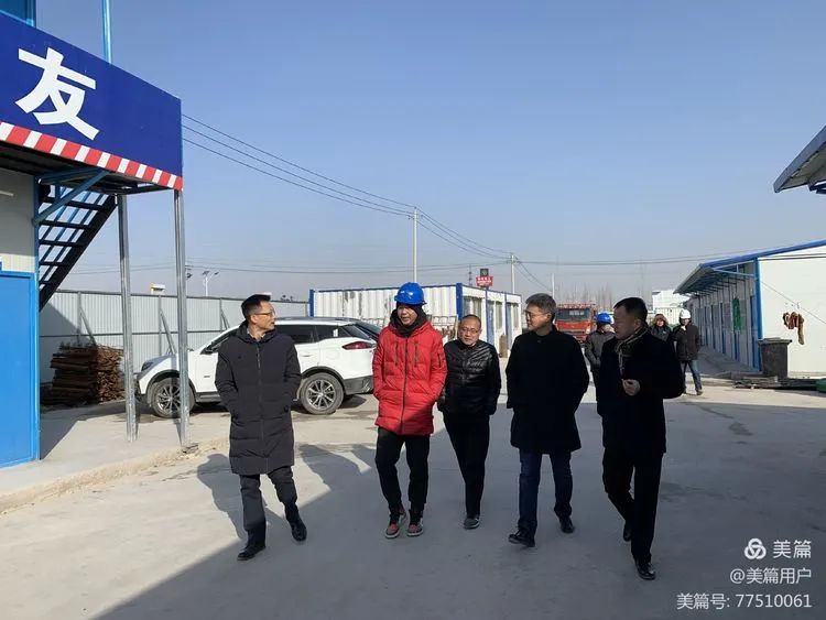 济南新材料产业园区开展应对极端天气检查工作