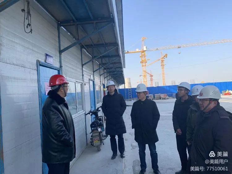 济南新材料产业园区开展应对极端天气检查工作