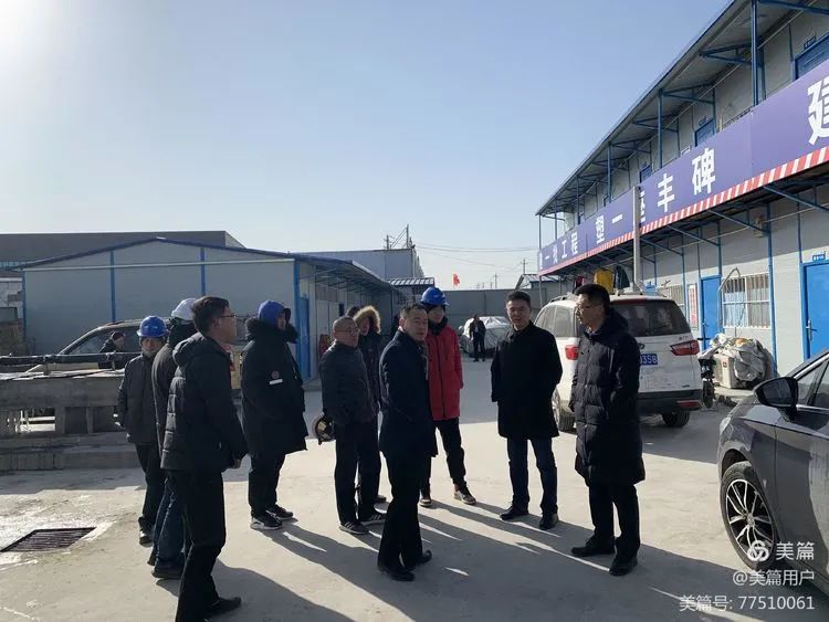 济南新材料产业园区开展应对极端天气检查工作