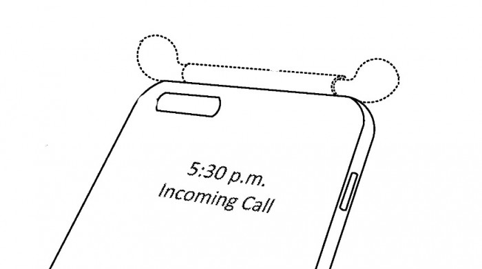 Patent indication apple is considering to be able to give the IPhone mobile phone that AirPods charges case