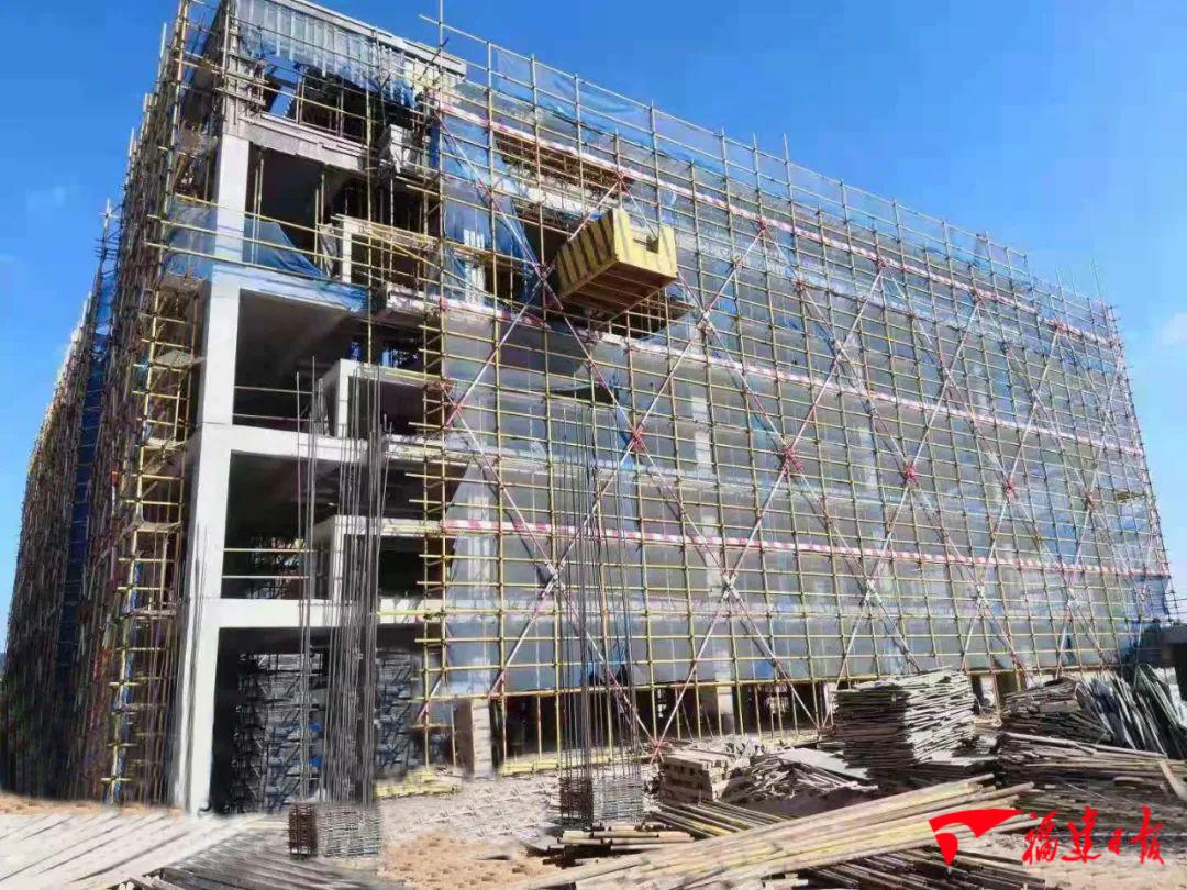 诏安怀恩中学新校区建设项目加紧施工