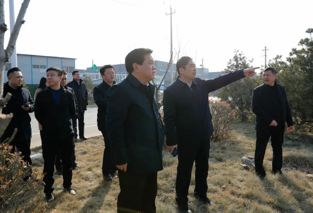 亓伟到济南新材料产业园区调研指导工作
