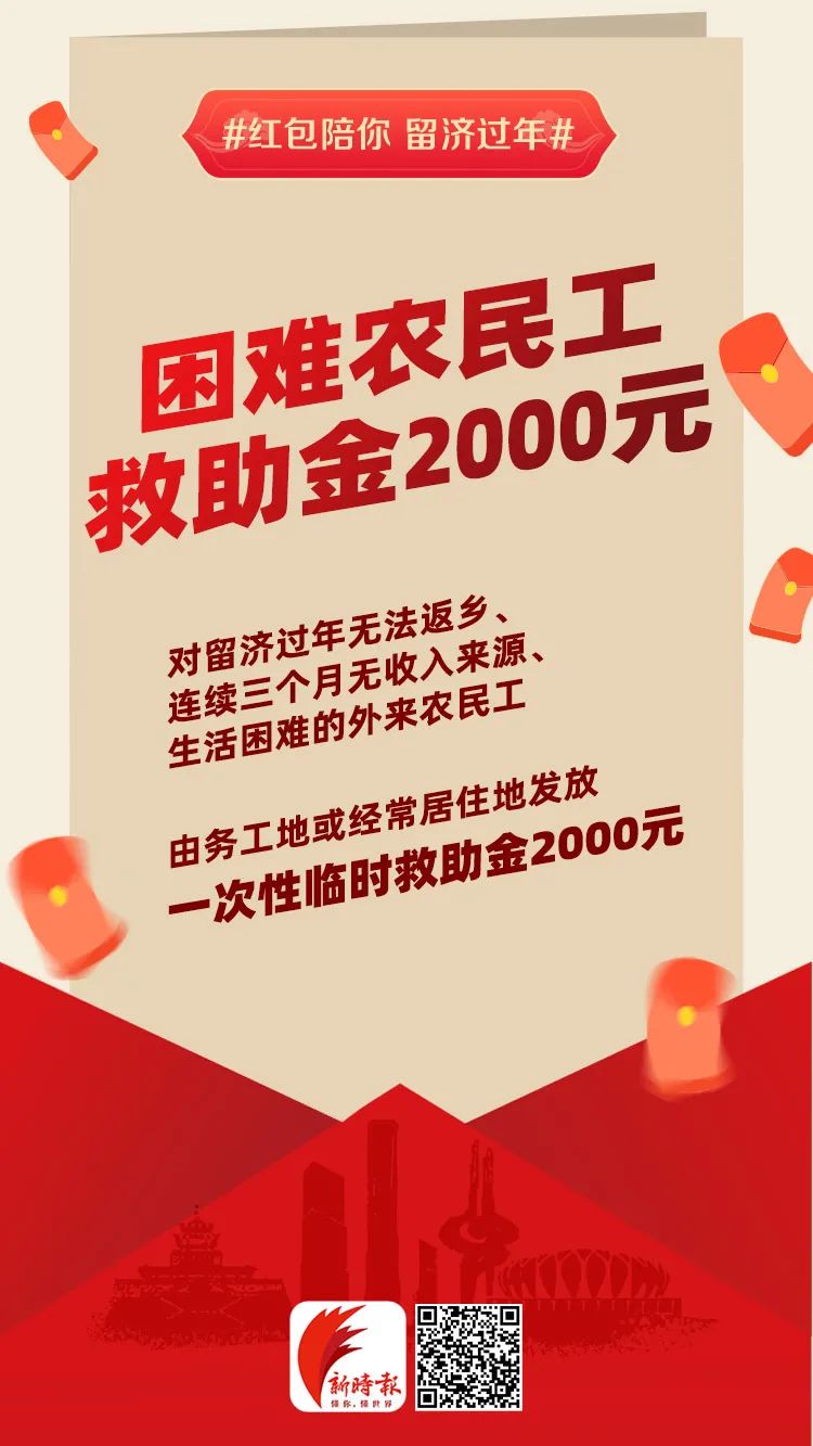 济南：外地员工留下过年每人补贴500元！加班也有补贴！还要发1000万元消费券