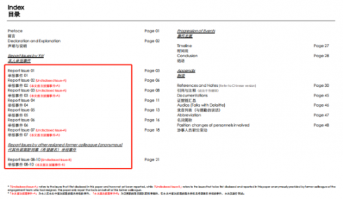 De Qin is informed against to violate by employee compasses, work experience appears on the market 3 times the company says experience work staff still is engaged in A audit project works, obtain rising