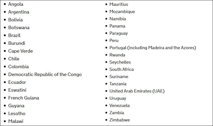 英国终于要强制隔离了（美国不算高风险）