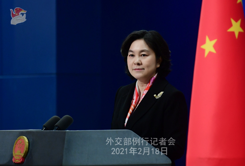 外交部：民進黨當局應摒棄以疫情為藉口進行政治操弄和炒作