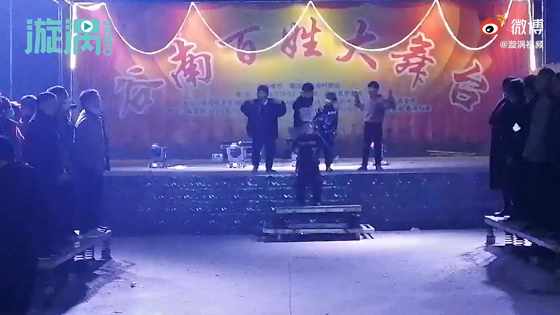 自建|河南村民自建野外迪厅蹦迪 锻炼娱乐两不误