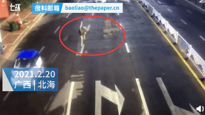 不注意|鸵鸟趁主人不注意逃上街头狂奔 鸵鸟表示我论跑我没输过