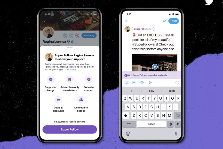 Twitter 公布订阅功能，让粉丝为特定内容掏钱