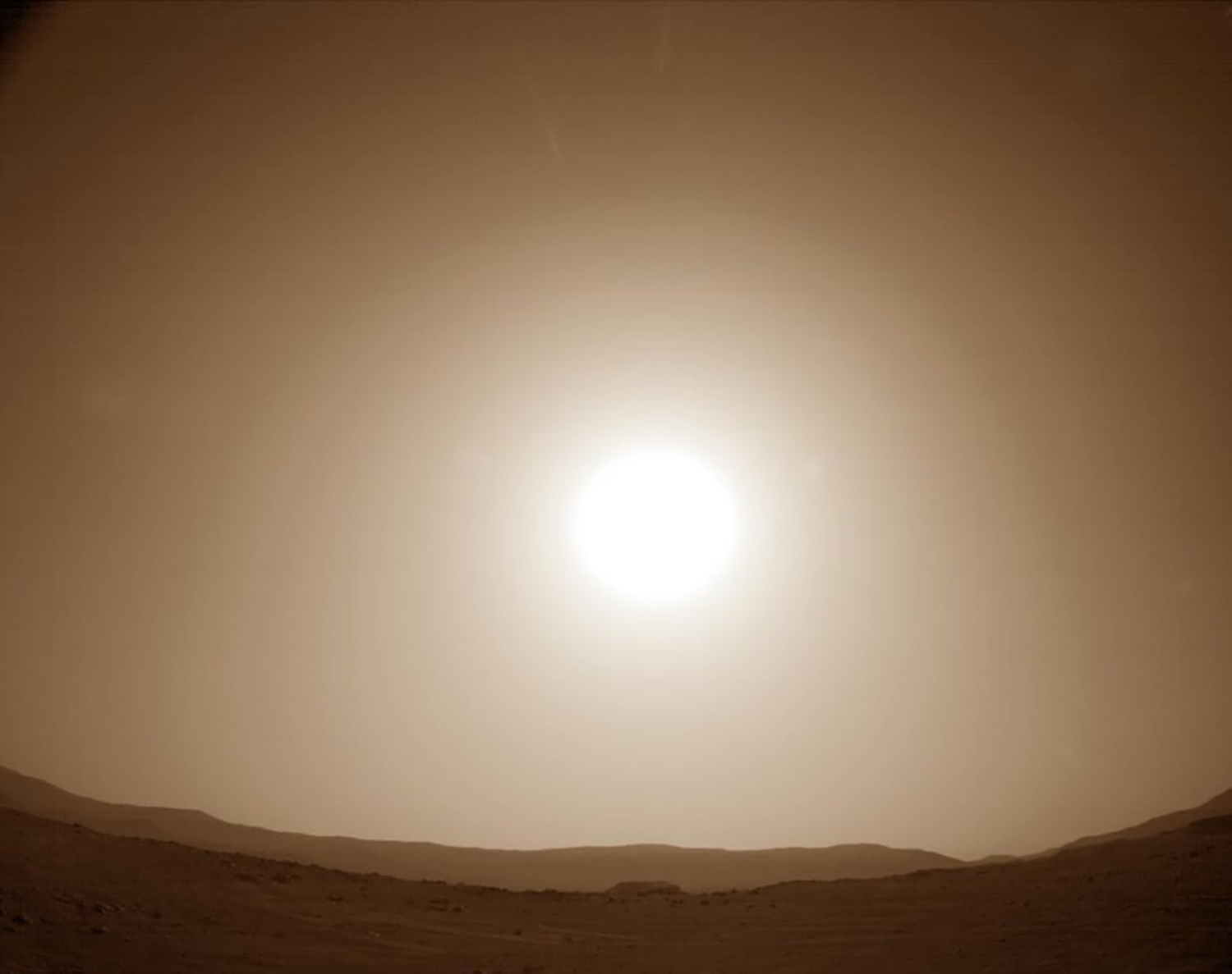 多图｜“毅力号”传回6千余张高清照：火星上看太阳是啥样？