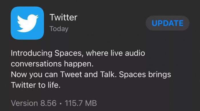 Twitter计划4月开始全面推出音频聊天功能Spaces