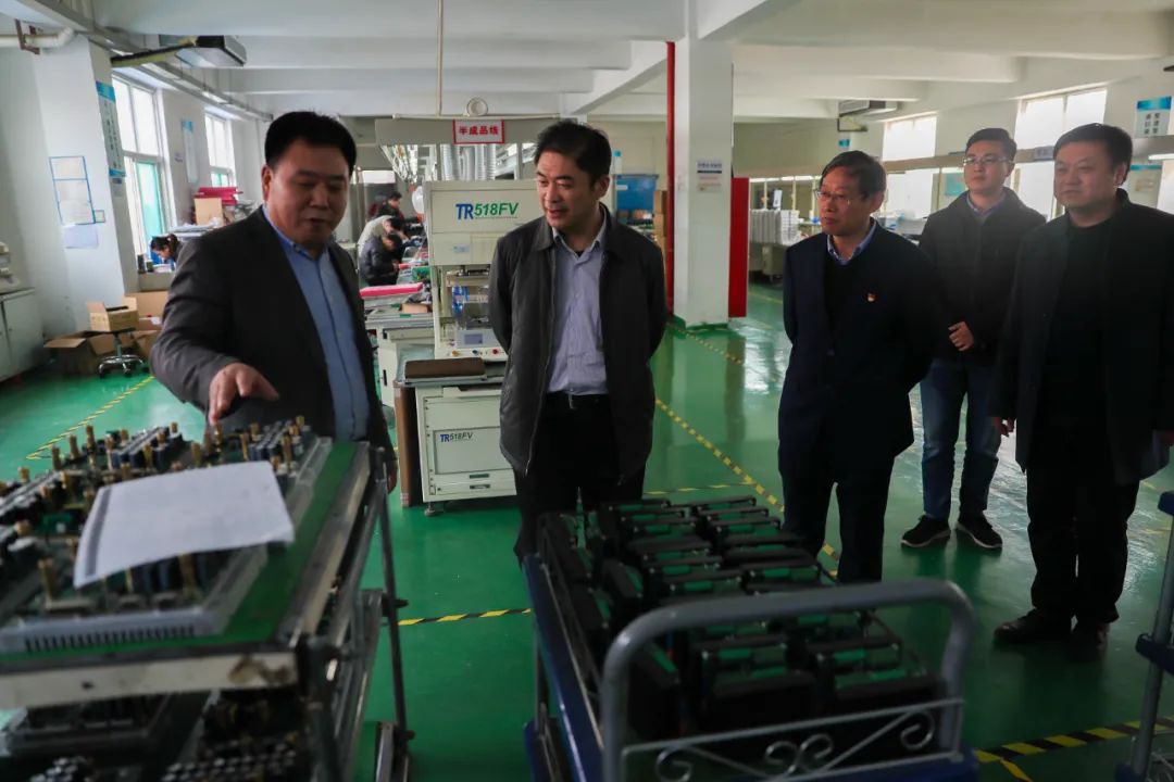 济南新材料产业园区管委会主任韩利师到科亚电子调研