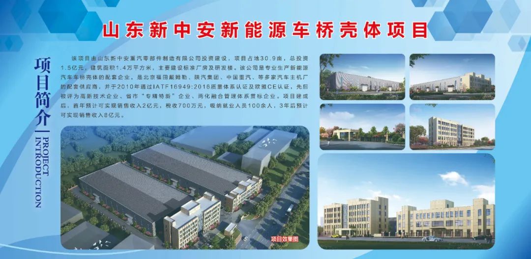 一图读懂济南新材料产业园区今日开工5个重点项目