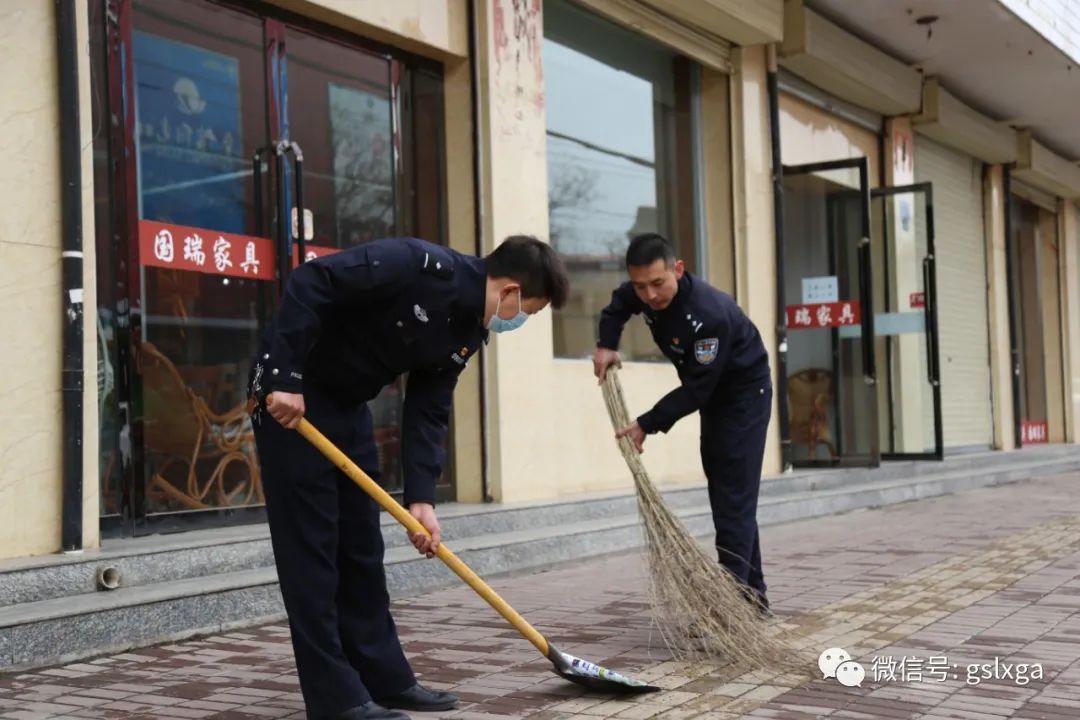 全州公安机关开展“我为群众办实事”卫生整治活动