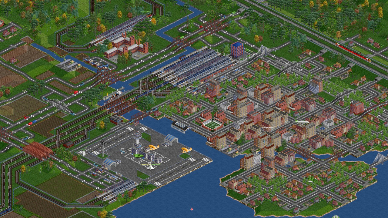 好评如潮模拟游戏《OpenTTD》上架Steam 免费游玩